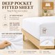 thumbnail image 5 of CozyLux Juego de Cama King California Blanco – 7 Piezas en Bolsa, 5 of 9