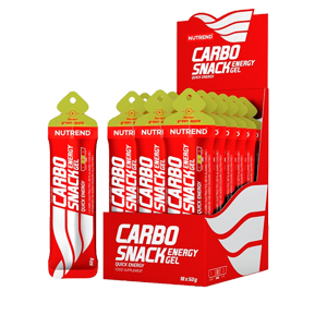 Nutrend - Carbo Snack Energy Gel Green Apple 18 Unidades Sachet -