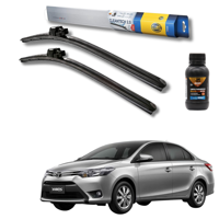 Plumillas Hella Cleantech Para Toyota Yaris Sedán 2014-2018