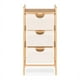 thumbnail image 2 of Estante De Madera 3 Niveles Organizador Para Baño Ropa Sucia, 2 of 7