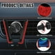 thumbnail image 5 of Soporte de Cristal Ajustable para Teléfono de Coche - Soporte de Salpicadero para Ventilación de Aire, Soporte Universal para Teléfono Móvil de Vehículo - Rojo, 5 of 6
