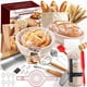 thumbnail image 1 of Kit Banneton para Masa Madre Cedeil de 15 Piezas, 24 oz (710 ml), 1 of 3