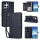thumbnail image 2 of Funda Cartera Trébol para Samsung Galaxy S25 Ultra con Ranuras Tarjetas y Carga Inalámbrica Azul oscuro, 2 of 6