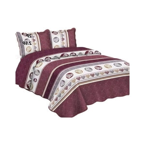 Genérico - Quilt Reversible De Verano - Diseño Fresco D1