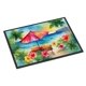 thumbnail image 1 of ALFOMBRA Caroline's Treasures 61x91 cm Hibisco Acuarela, 1 of 8
