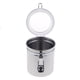 thumbnail image 1 of Pipa de acero inoxidable Tabaco Lata Humidificador Humidor Caja Pot Pot Pot B, 1 of 3