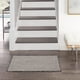 thumbnail image 2 of Alfombra Nourison Courtyard marfil y gris carbón 61 × 91 cm interior/exterior, 2 of 3