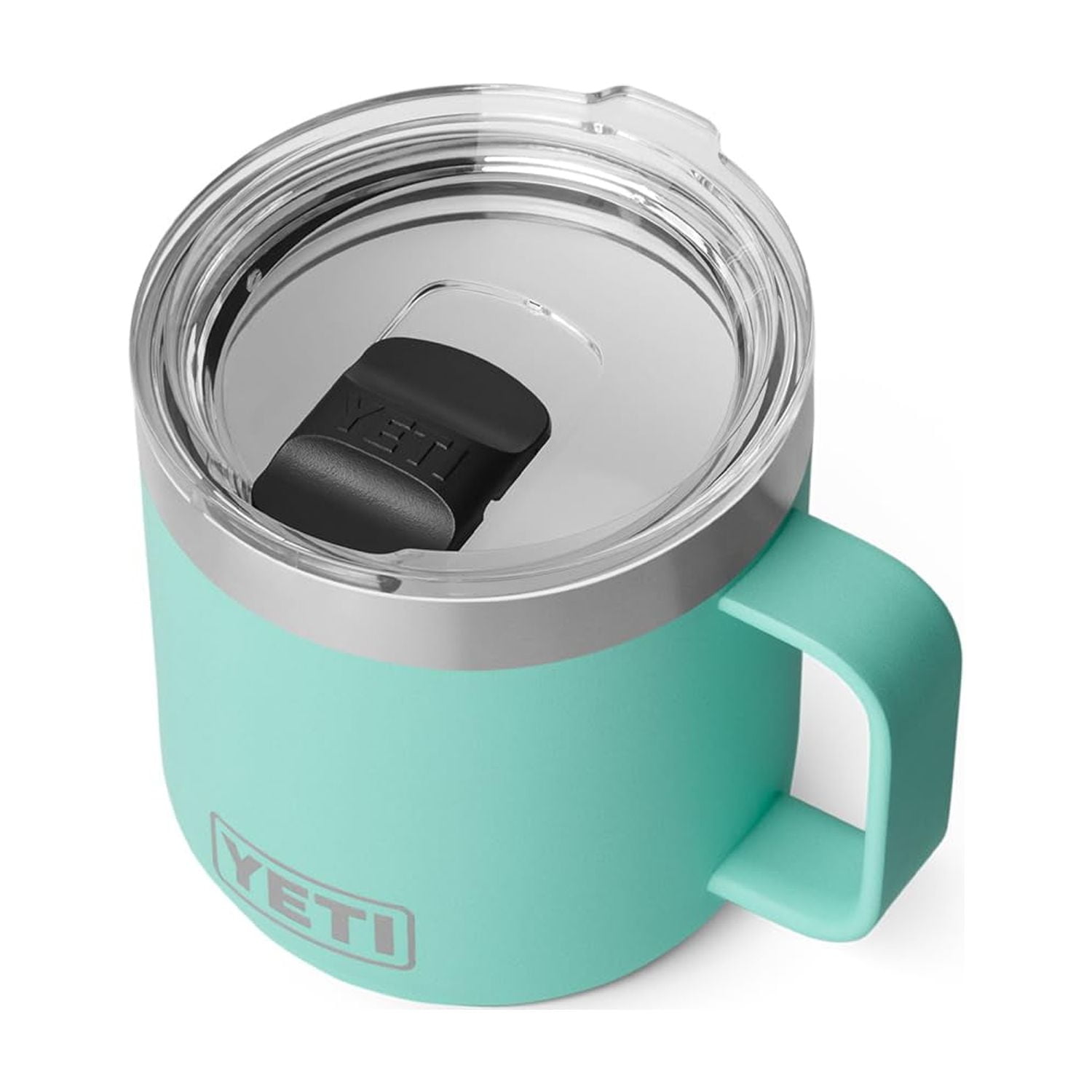 Vaso Para Beber Yeti Rambler, 414 Ml, Con Aislamiento Al Vacío, Espuma De Mar