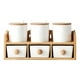 thumbnail image 1 of Juego Recipiente Organizador Contenedor Soporte Tapa Jhn, 1 of 3