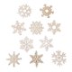 thumbnail image 4 of Adornos de madera surtidos 10x Adornos Piezas de Navidad Adornos DIY Craft, 4 of 5