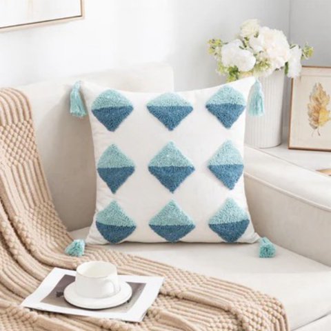 Genérico - Set 4 Funda Para Cojin Modelo Boho 45X45 L4