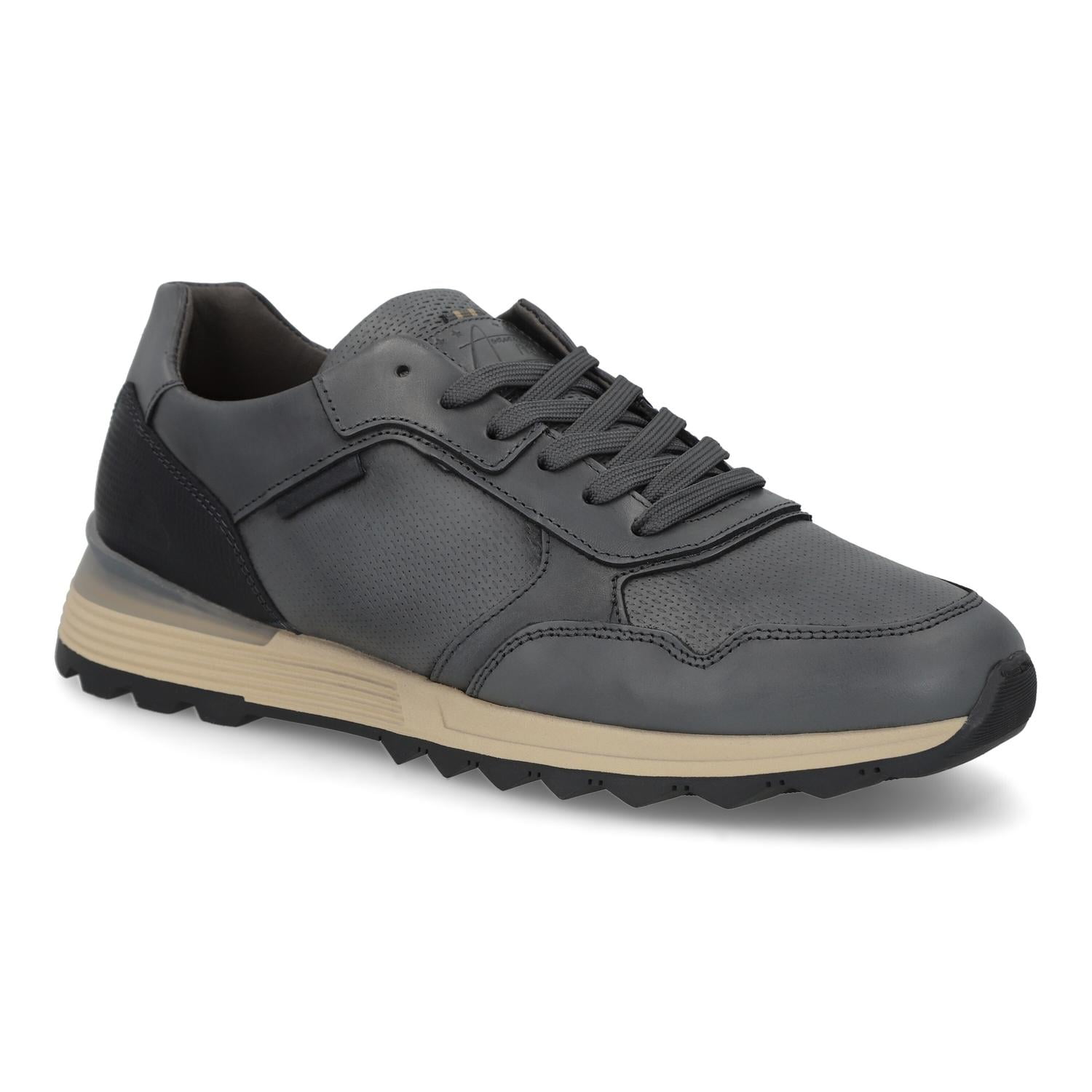 Zapatillas Hombre Cordones Cuero Pazin-0-38 Bullboxer Gris 40