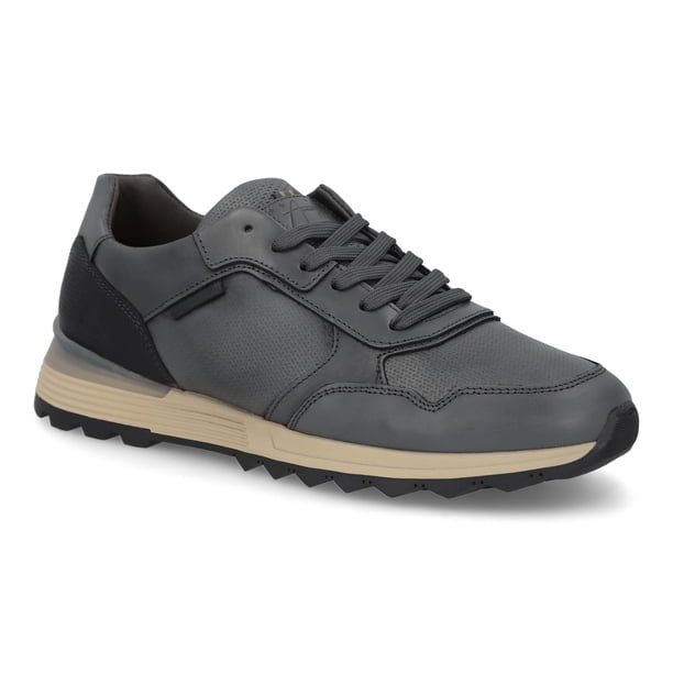 Zapatillas Hombre Cordones Cuero Pazin-0-38 Bullboxer gris 44
