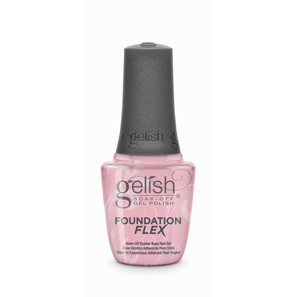 Gel para uñas Gelish Foundation Flex Base Coat, 15 ml, color nude claro