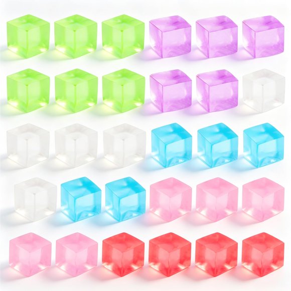 Juguete de compresión safoezy – Pack de 30 mini cubos antiestrés