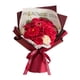 thumbnail image 4 of Ramo De Flores Elegante Flor De Rosa De Jabón Para La Ceremonia De Compromiso Del Día De La Madre Rojo, 4 of 5