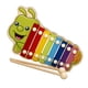 thumbnail image 3 of Juguete De Madera Animal Octave 8 Tonos Knock Xilófono Piano Ball Martilleo Caterpillar, 3 of 5