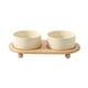 thumbnail image 2 of Cuencos De Comida Para Gatos, Plato De Cerámica Liso Para Gatos, Cuencos Para Perros Para Comida, Gatos Mayores De Interior, Color Beige, 2 of 5
