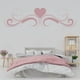 thumbnail image 2 of Decomural Swirl Heart Headboard WS-18139, 2 of 2