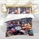 thumbnail image 5 of Villanos Conjunto de sábanas temático, trío de piezas, cómodo y amigable con la piel, diseño único, regalo de decoración para el hogar para familiares, amigos y fans,135cm *200cm, 5 of 6