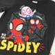 thumbnail image 2 of Polera Manga Corta Niño Spidey Tres Arañas Negro Marvel, 2 of 3