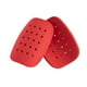 thumbnail image 3 of 2 Uds Mini Espinilleras De Fútbol Espinilleras Protectoras De Pantorrilla Equipo De Protección Rojo, 3 of 3