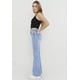 thumbnail image 4 of Jeans Mujer Flare Azul Medio Corona, 4 of 5