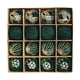 thumbnail image 5 of 16 Bolas Navide?as Para Manualidades, Adornos Para Regalos Navide?os, Bodas Festivas, Color Verde Oscuro, 5 of 5