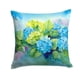 thumbnail image 1 of Cojín Hydrangeas Watercolor 14 X 14 Cm, 1 of 7