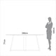 thumbnail image 5 of Juego Comedor Tm87 + 6 Sillas Castaño, 5 of 5