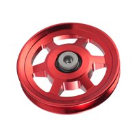 Magideal - Rueda De Polea De Rodamiento Resistente Al Desgaste, Reemplazo De Rueda De Cable De Gimnasio De 105Mm Para Máquina De Cable De Gimnasio En Casa, , Rojo