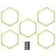 thumbnail image 5 of 5 Anillos De Agilidad Hexagonales Multiusos Para Niños Y Adultos, Color Verde Rugby., 5 of 5