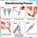 thumbnail image 4 of Kit de crema Decoden TBTFW de 10 colores, 3.5 oz, manualidades DIY, 4 of 7