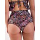 thumbnail image 2 of Bottom de Bikini Daikiri Mujer Short Tiro Alto Bulgaro Negro Flúor Protección UV50+, 2 of 3