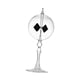 thumbnail image 1 of Ornamento De Escritorio De Vidrio De Radiómetro De Crookes Solar Para Estantería De Entrada De Estantería Clara, 1 of 5