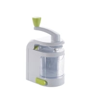 Xusx111 - Espiralizador Slicer De Verduras (4-En-1 Hojas Rotativas) Espiralizador De Verduras Pesado Con Taza De Succión Fuerte, Zucchini Spiral Noodle/Zoodle/Spaghetti/Pasta Maker