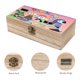 thumbnail image 3 of El Mundo de Dandy Caja Organizadora de Madera Rústica - Caja Decorativa Multifuncional para Escritorio, Hogar, Oficina, Joyas y Manualidades, 3 of 6