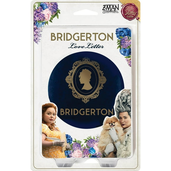 Juego de cartas Z-Man Bridgerton Love Letter Unmask Lady Whistledown