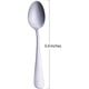 thumbnail image 2 of Xiao Hua Juego de Tetera Mate, Juego de 6 Piezas, Acero Inoxidable Satinado Pulido, Cuchara de Postre de metal de 6.7 Pulgadas, Cubiertos, 2 of 4
