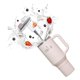 thumbnail image 1 of Vaso Cirkul Cherry Blossom de acero inoxidable de 1,2 L con asa, 1 of 9