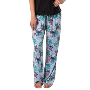 Pantalones De Pijama Intimo Disney Lilo And Stitch Tropical Women