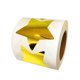 thumbnail image 1 of Pegatinas de Estrella Dorada con Brillo 5 cm – 500 por Rollo, 1 of 6