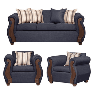 Ruzam Mobel - Juego De Living 3-1-1 Begoña Marengo