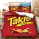 thumbnail image 1 of Snacks Takis Bedding Set,Duvet Cover Comforter Bed Set Quilt Cover Pillowcase, Boys Girls Adults Bed Sheets, 1 of 5