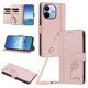 thumbnail image 1 of Funda Cartera Trébol para Xiaomi Redmi Note 17 Pro Plus 5G con Ranuras Tarjetas y Carga Inalámbrica Rosa, 1 of 6