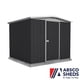 thumbnail image 1 of BODEGA JARDÍN 225x218x200 ABSCO PUERTA SIMPLE REGENT NEGRO, 1 of 3