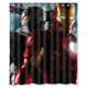 thumbnail image 1 of Cortina de ducha de Iron Man, juego de cortina de baño con ganchos, tamaño 60 x 72 pulgadas, 1 of 3