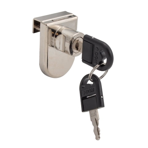 Cerradura De Mueble Poli D-24 Vidrio