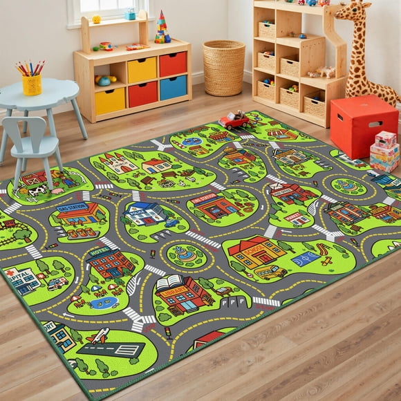 Alfombra Playmat Arenarug Upgrade, ultra antideslizante, para coche infantil, 100 x 60 cm