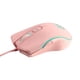 thumbnail image 1 of Ratón Para Juegos Con Cable LED RGB Retroiluminado Mute PC Laptop 2400DPI Ratones ópticos Rosa, 1 of 5